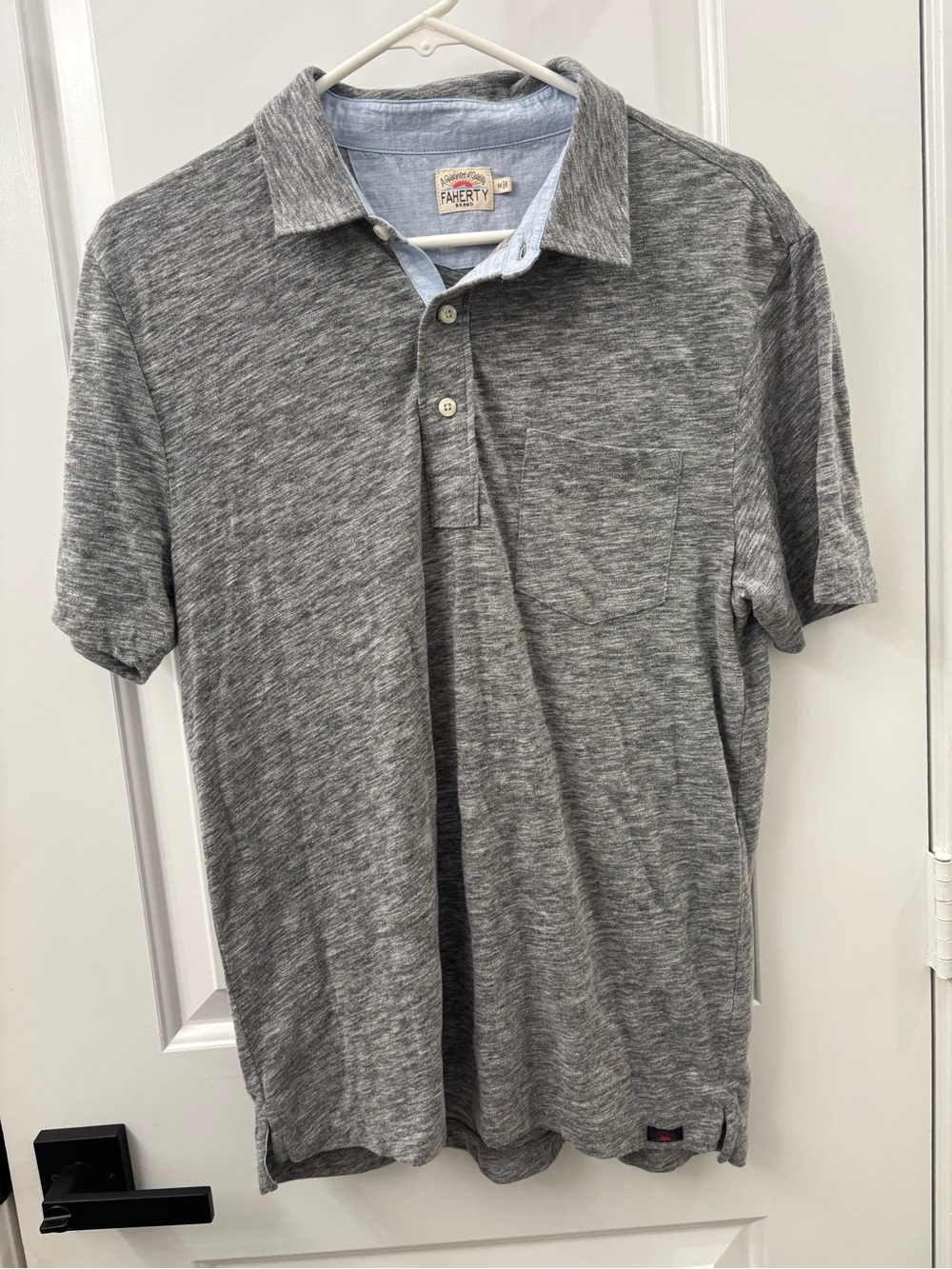 Faherty men’s short sleeve polo